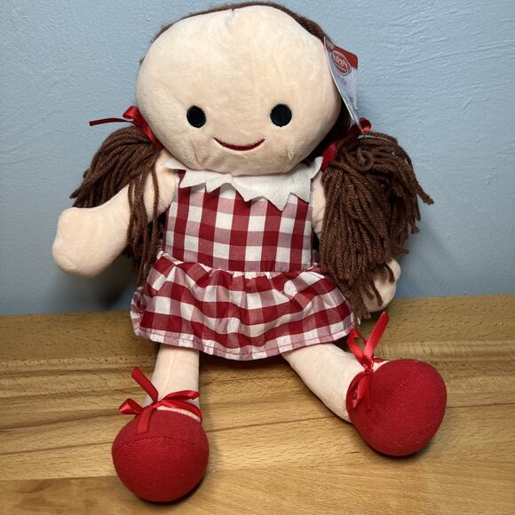 Rudolph Christmas Misfit Girl Doll Dolly for Sue 14" Plush Stuffed Dan Dee NWT - Picture 1 of 12